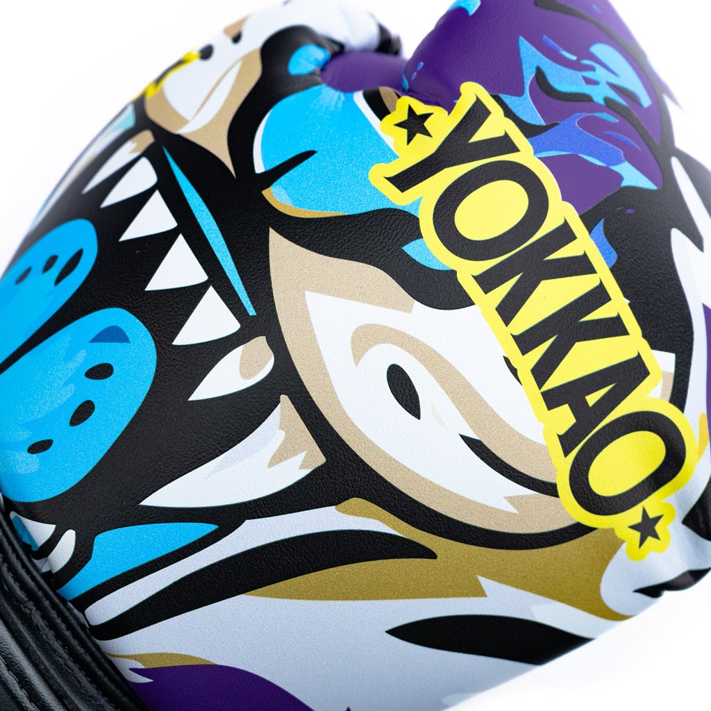YOKKAO Angry Tiger Boxing Gloves | Premium Muay Thai Gear | YOKKAO