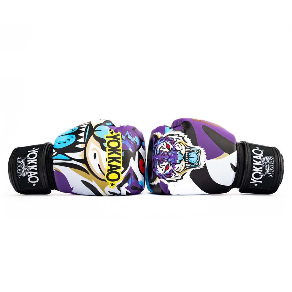 YOKKAO Angry Tiger Boxing Gloves | Premium Muay Thai Gear | YOKKAO