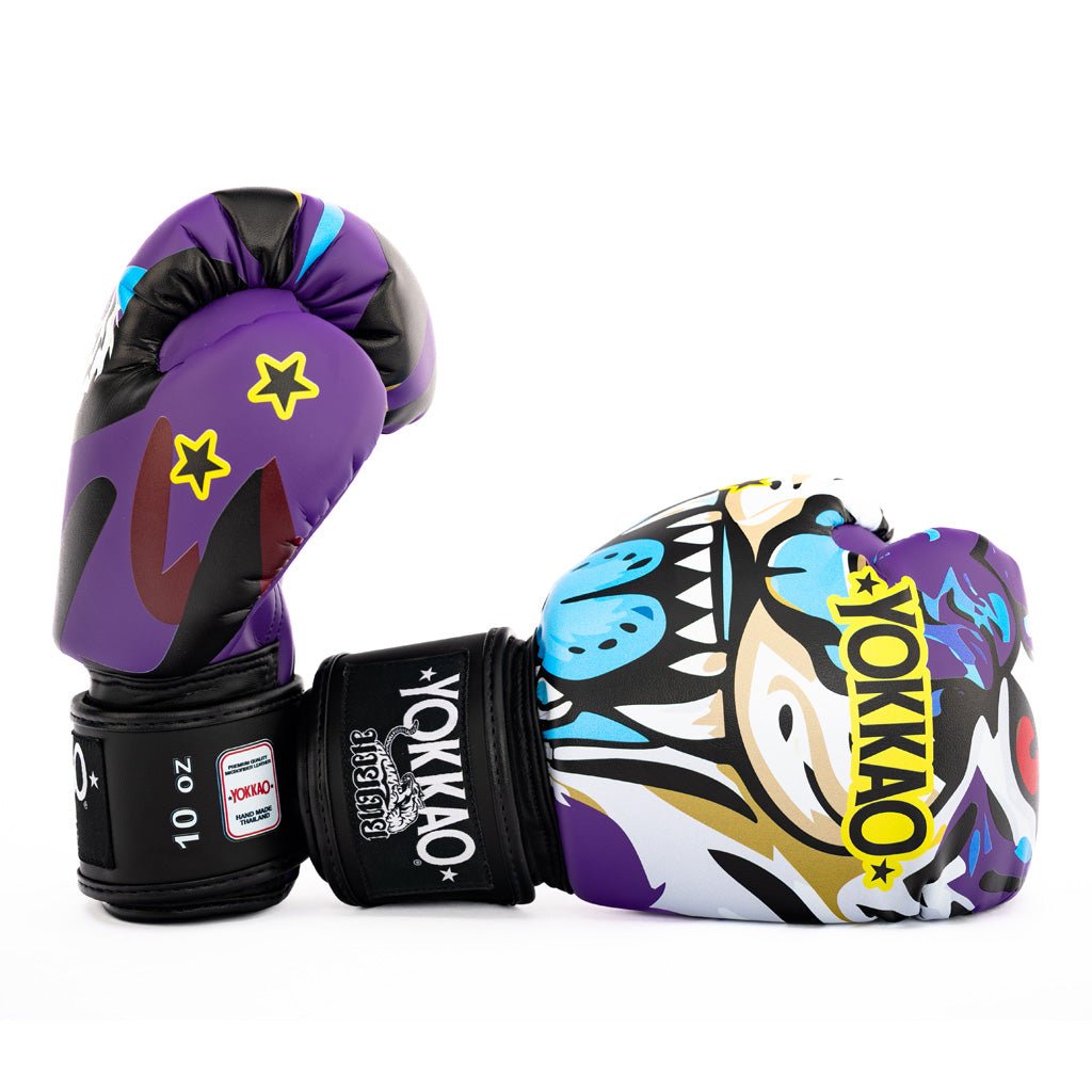 YOKKAO Angry Tiger Boxing Gloves | Premium Muay Thai Gear | YOKKAO