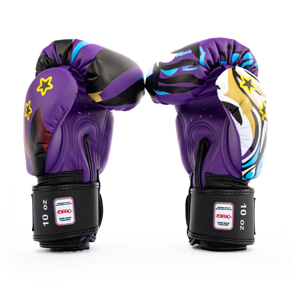 YOKKAO Angry Tiger Boxing Gloves | Premium Muay Thai Gear | YOKKAO