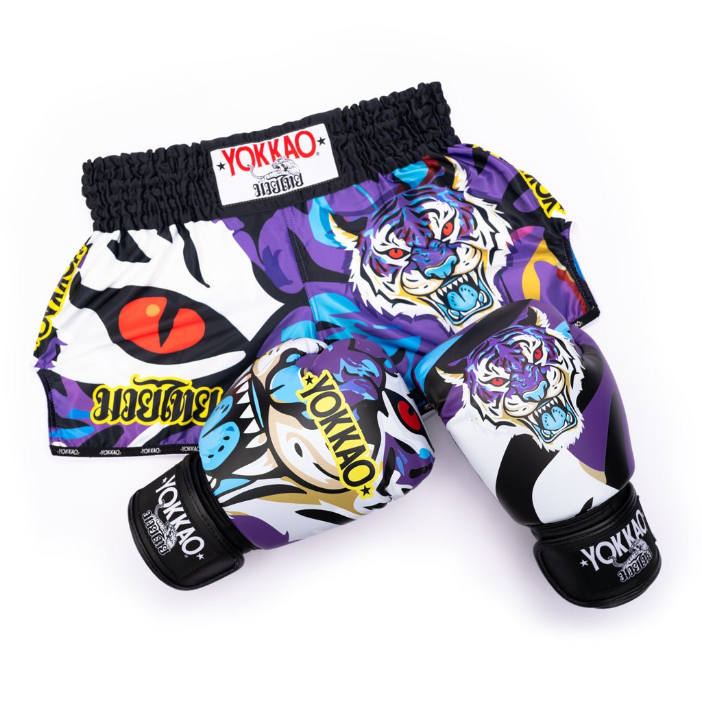 YOKKAO Angry Tiger Muay Thai Shorts | Premium Muay Thai Fightwear YOKKAO Angry Tiger Muay Thai Shorts | Premium Muay Thai Fightwear