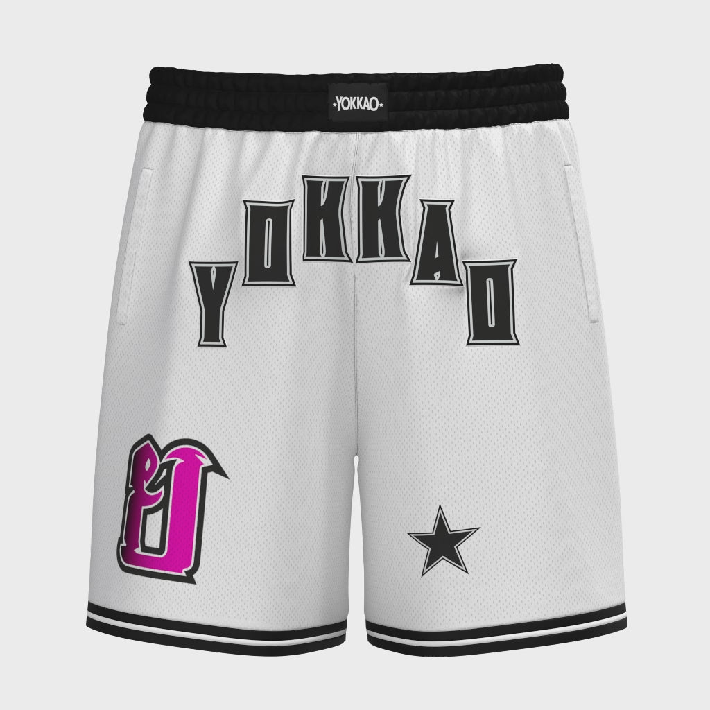 Black and White Basketball Just Don Shorts Black/white All 