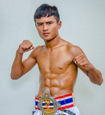 Rungarai Muay Thai fighter standing