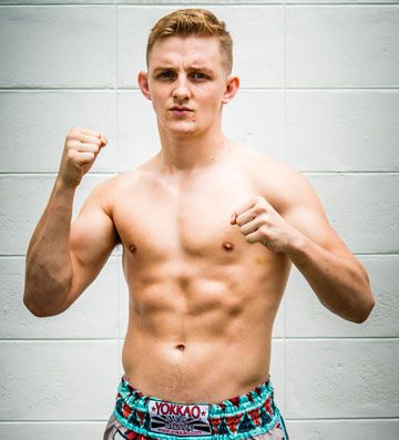 Spencer Muay Thai fighter posing