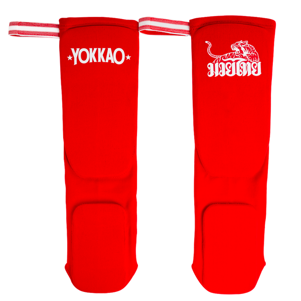 yokkao-cotton-shinguards-red-