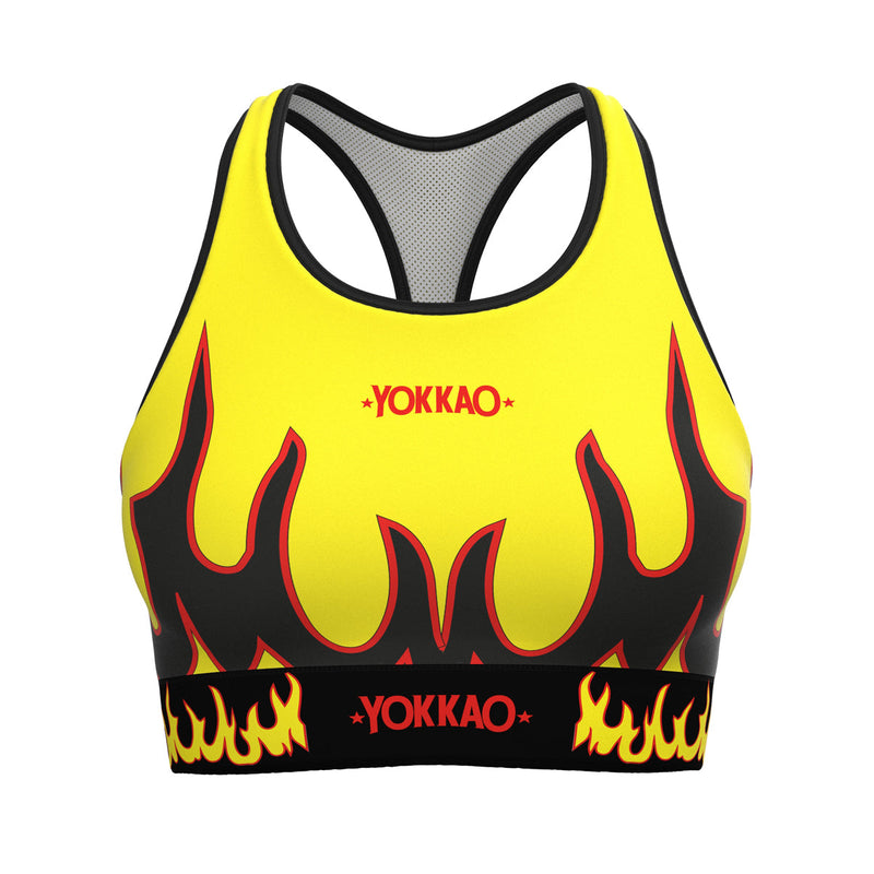 YOKKAO Flames Compression Sport Bra