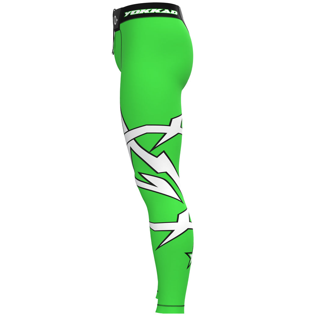 Green compression tights online