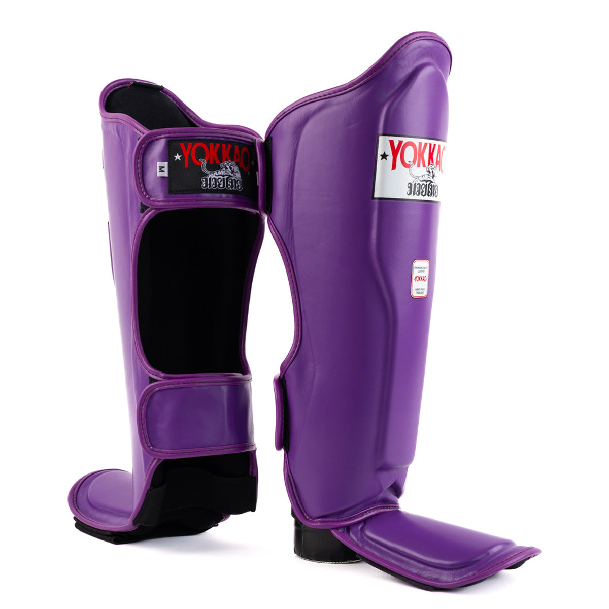 Matrix Flash Purple Shin Guards | YOKKAO USA