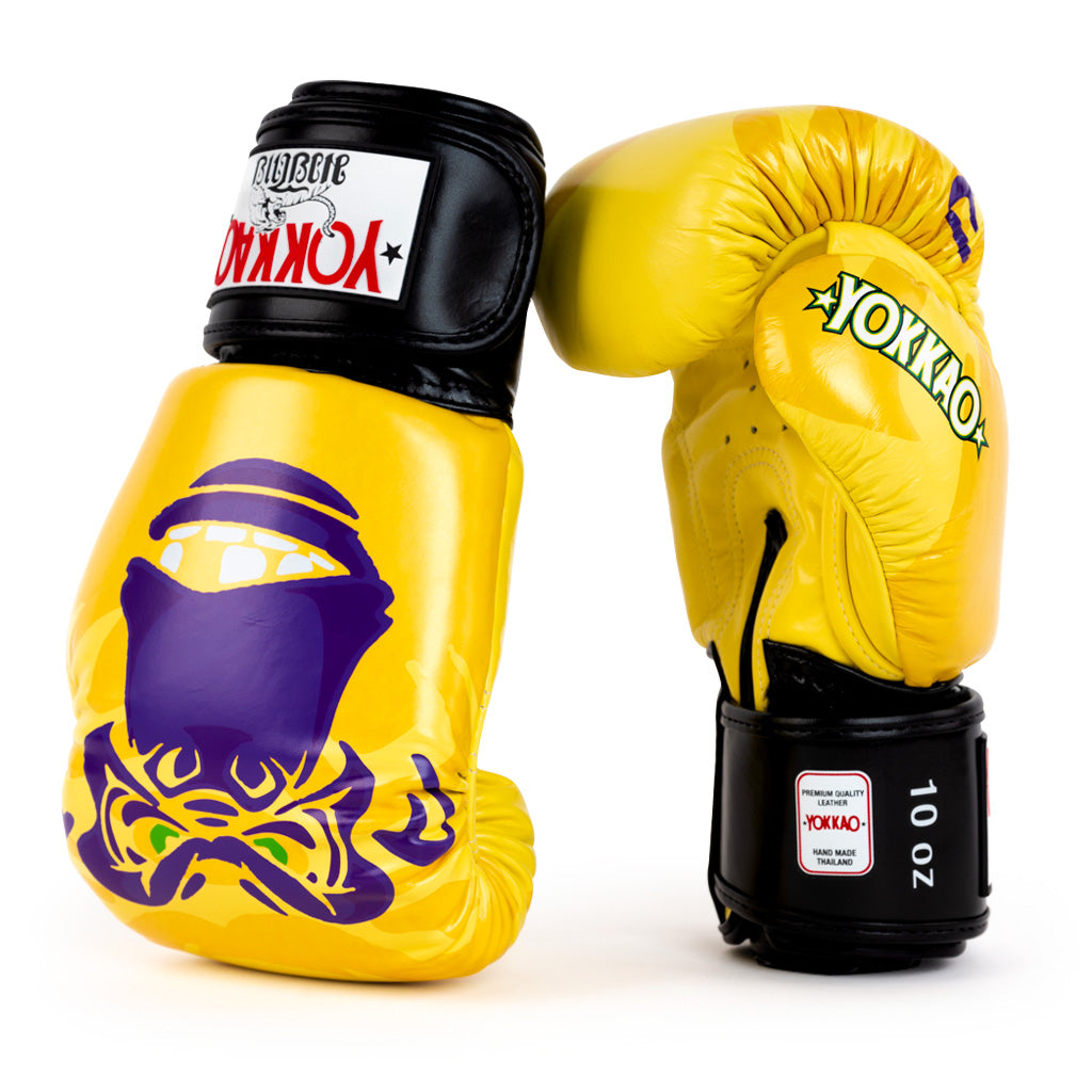 YOKKAO top 16OZ BOXING GLOVES premium LEATHER