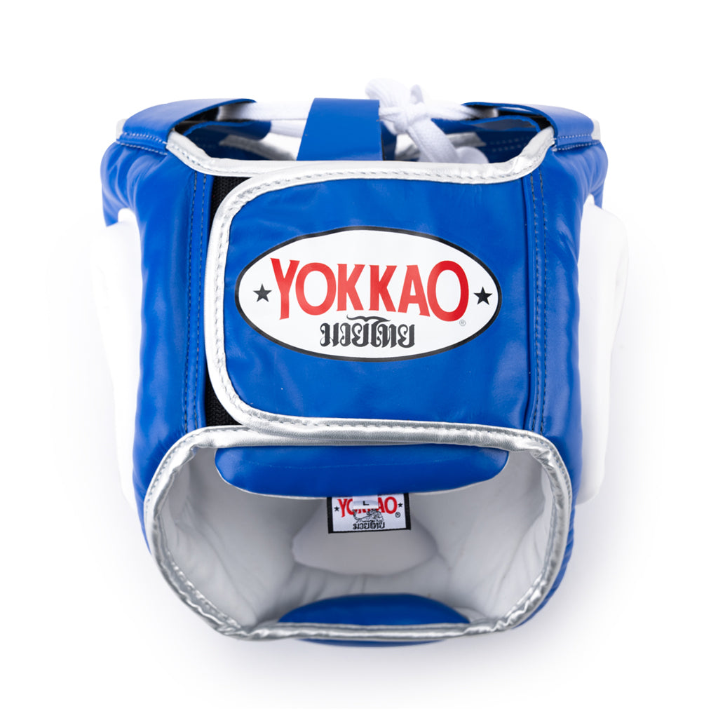 YOKKAO Blue Head Guard - Muay Thai Training Head Guard