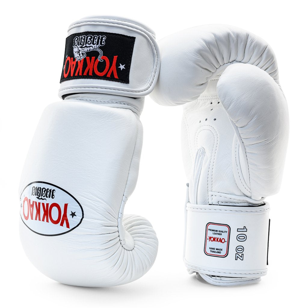 Boxing Gloves Kids | Muay Thai Gloves | Matrix White