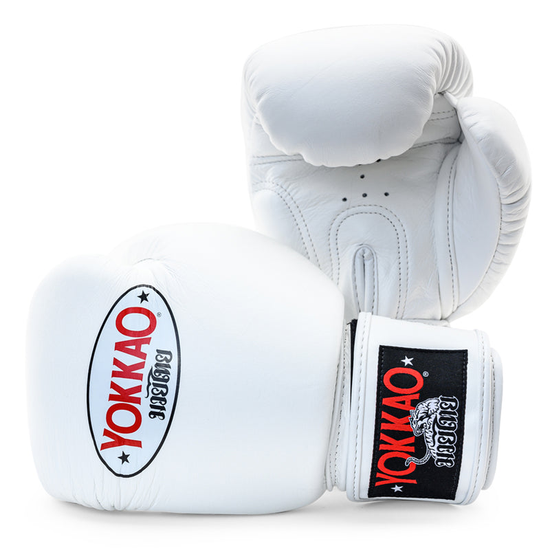 Matrix White Boxing Gloves - YOKKAO