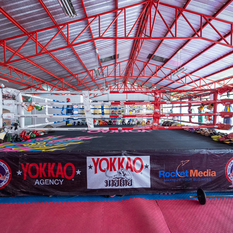Muay Thai Athletes Training On The Boxing Ring Stock Photo - Download Image  Now - Muay Thai, Boxing - Sport, Thailand - iStock