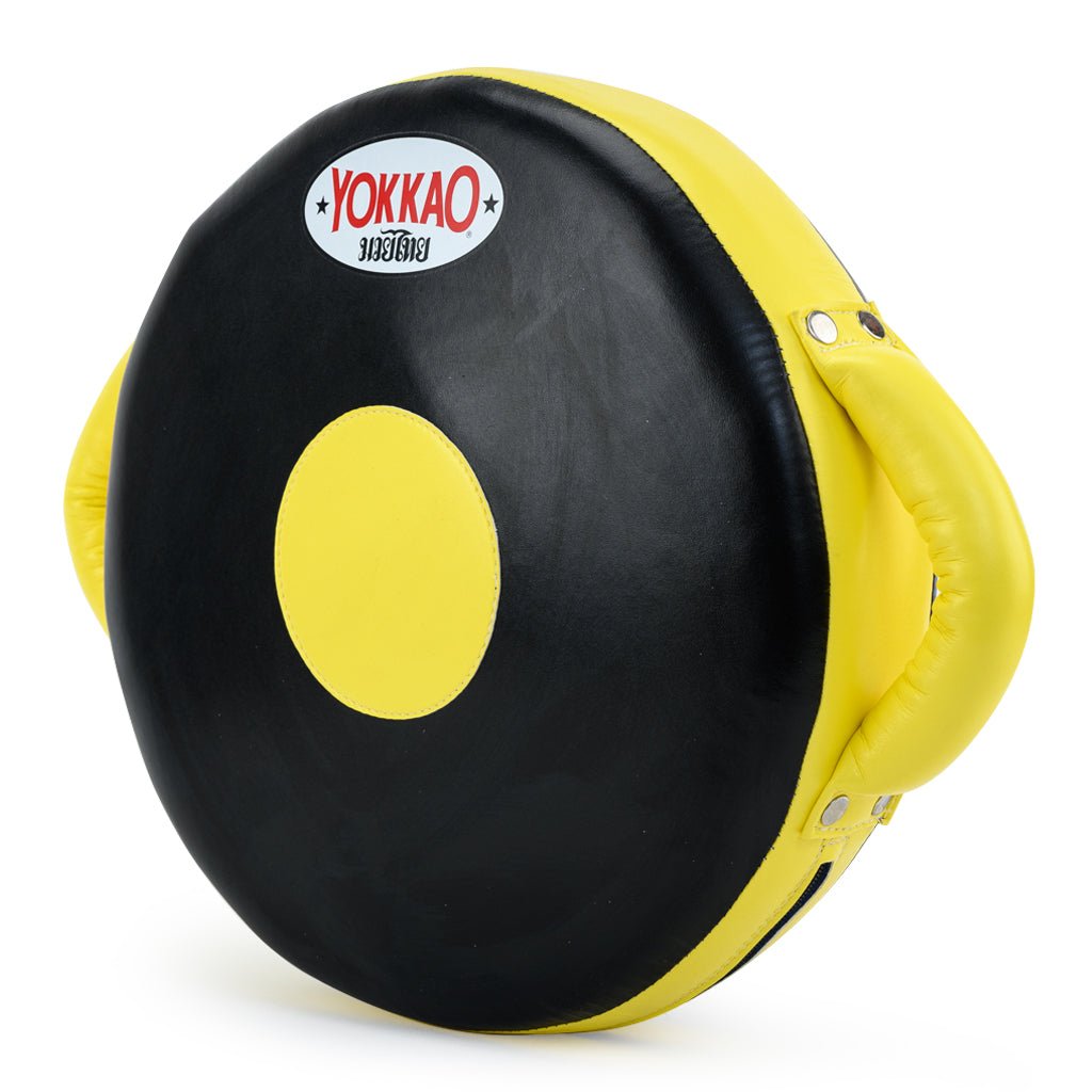 YOKKAO Round Punching Pad Black/Yellow| YOKKAO USA