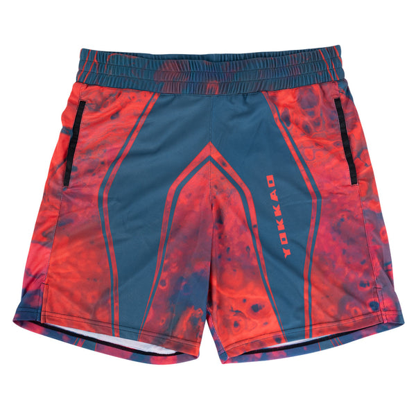 Abstract Water Workout Shorts
