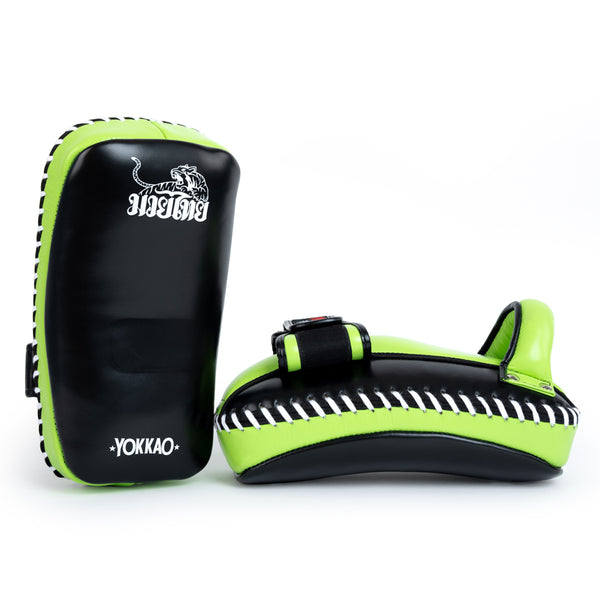 Free Style Kicking Pads Black/Lime Zest
