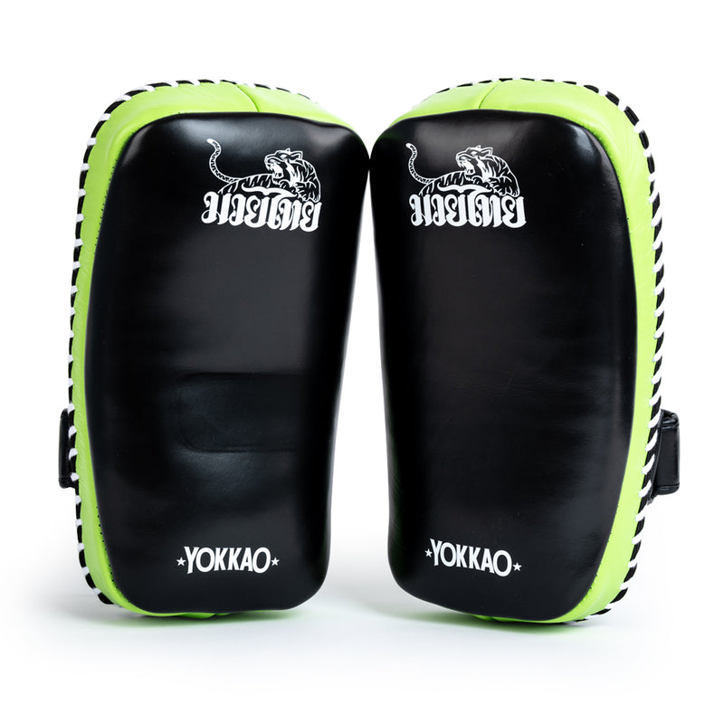 Free Style Kicking Pads Black/Lime Zest